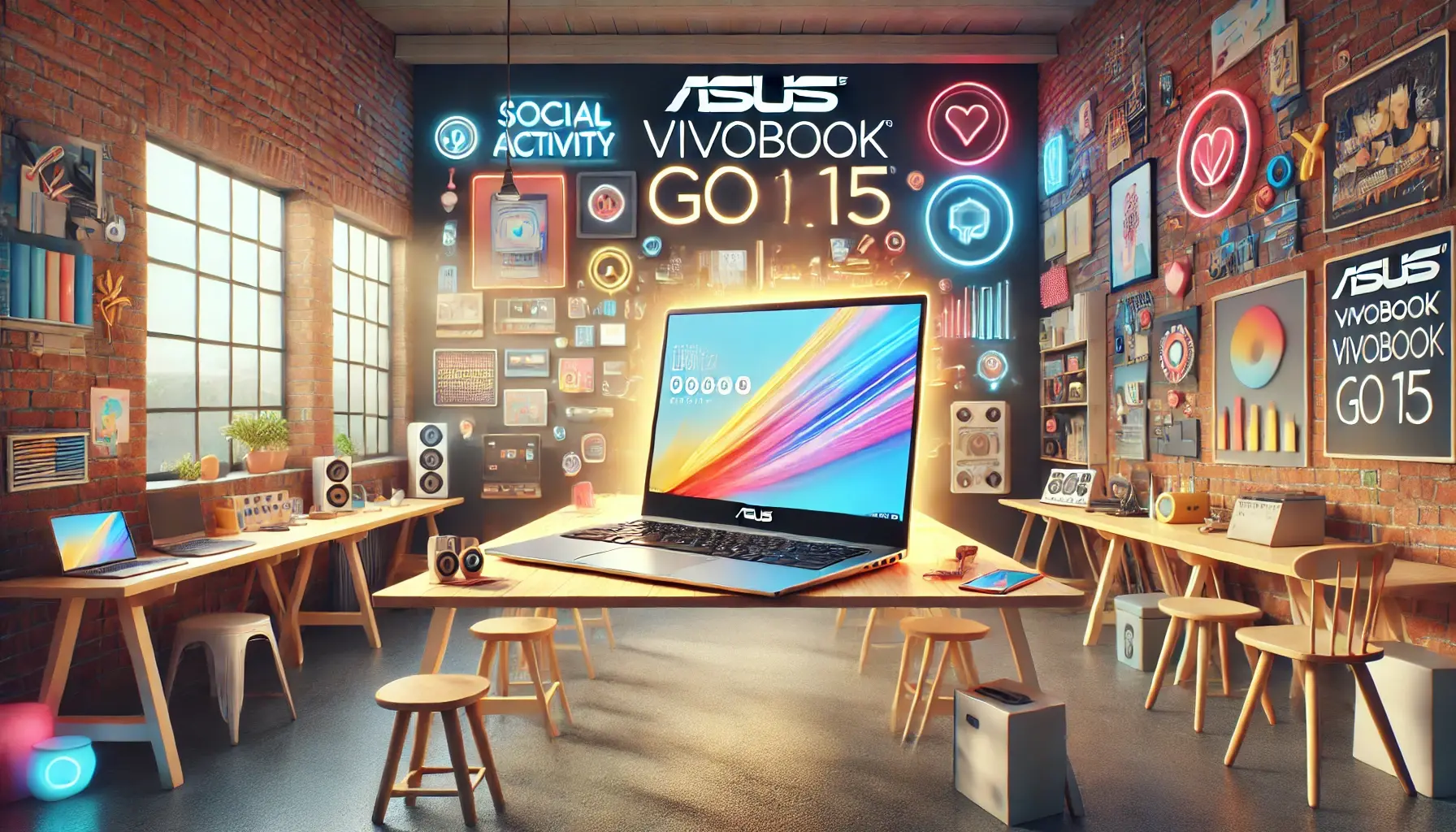 Notebook ASUS VivoBook Go 15 - Desempenho e Durabilidade Imbatíveis