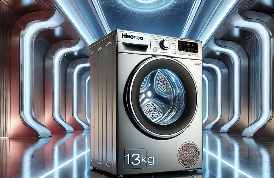 Lava e Seca Hisense 13Kg com Motor Inverter e Steam