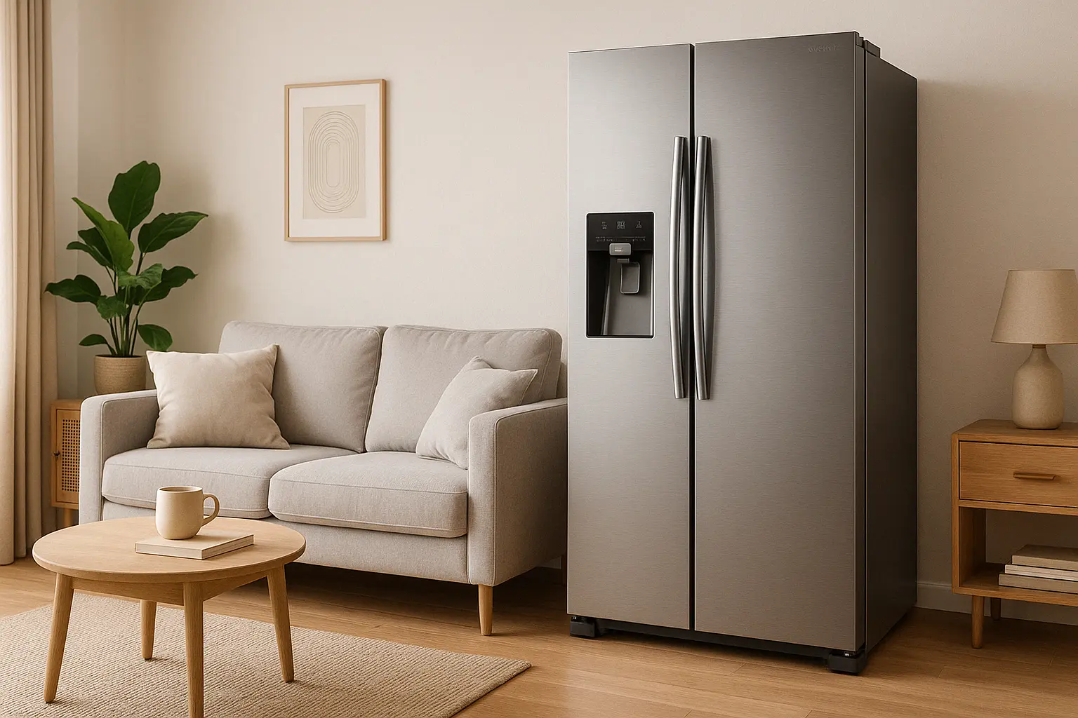 Geladeira Samsung RS57 Inox: Conectividade, Estilo e Economia