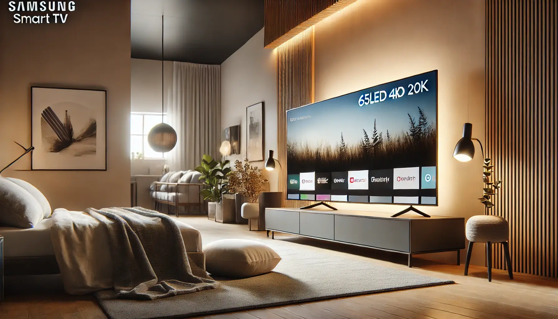 Samsung Smart TV 65" QLED 4K Q60D 2024: Qualidade e Inovação