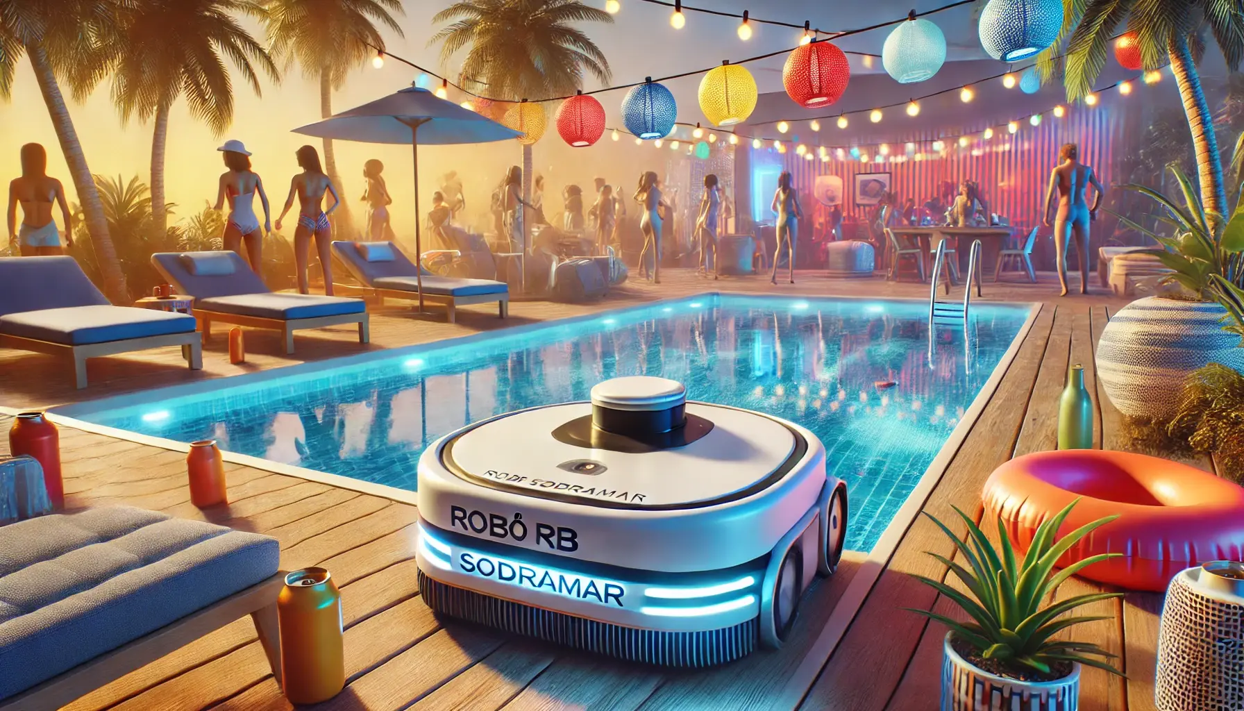 Robô RB6 Sodramar para Limpeza de Piscinas até 12m: Praticidade e Eficiência em Sua Piscina