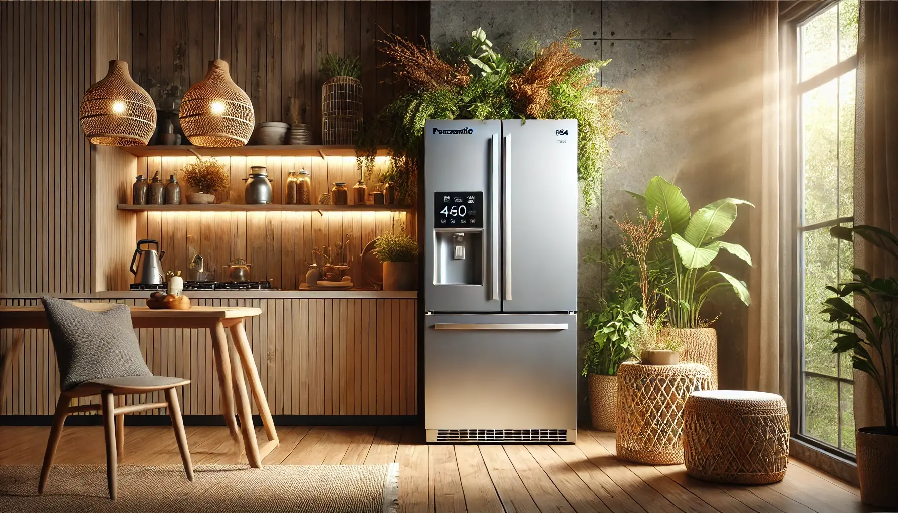 Geladeira Panasonic BB64 Aço Escovado Inverse Frost Free 460L Inverter A+++