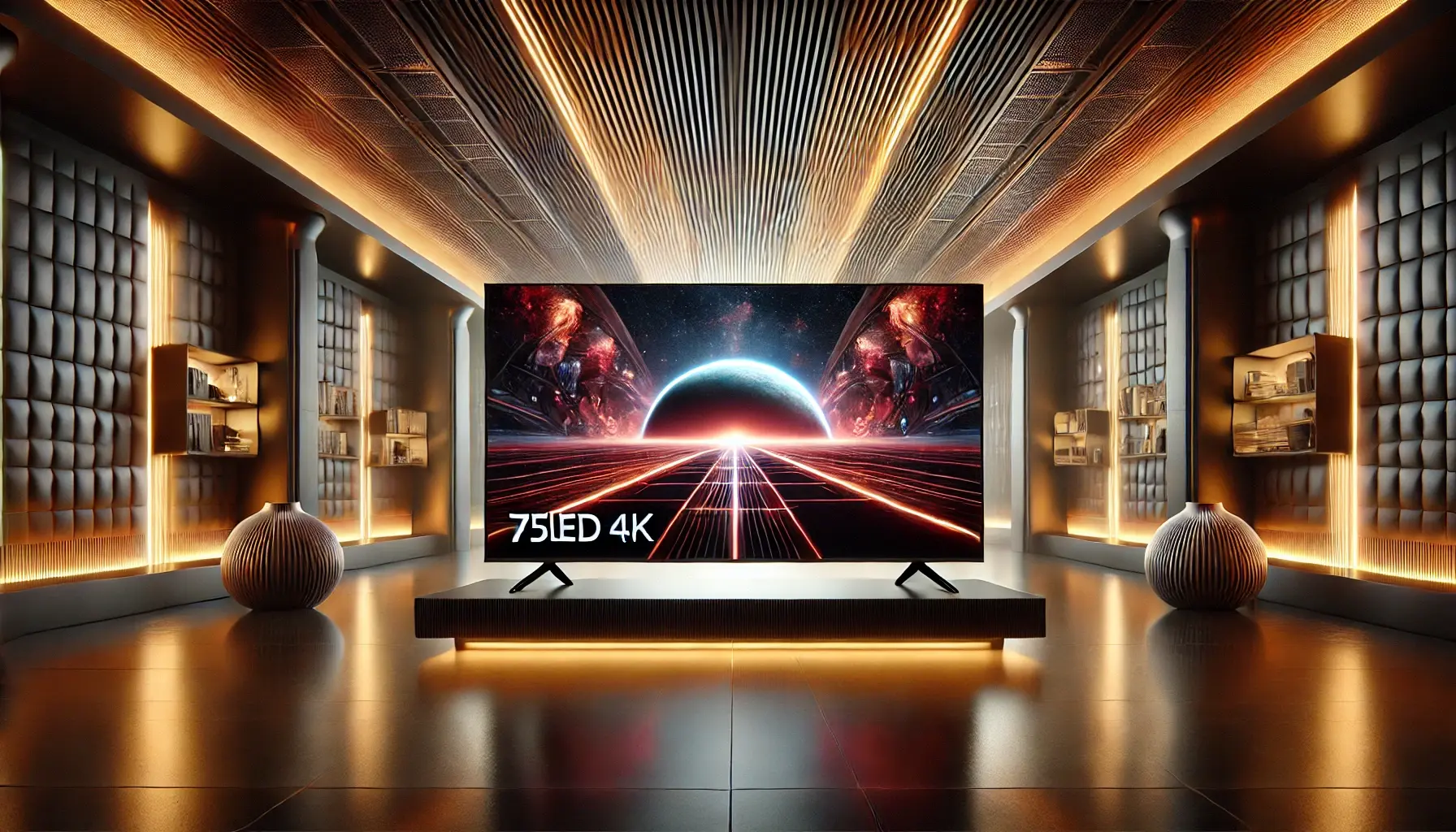 Smart TV QLED 75" 4K Toshiba Google TV – A Escolha Ideal para Sua Sala de Estar?