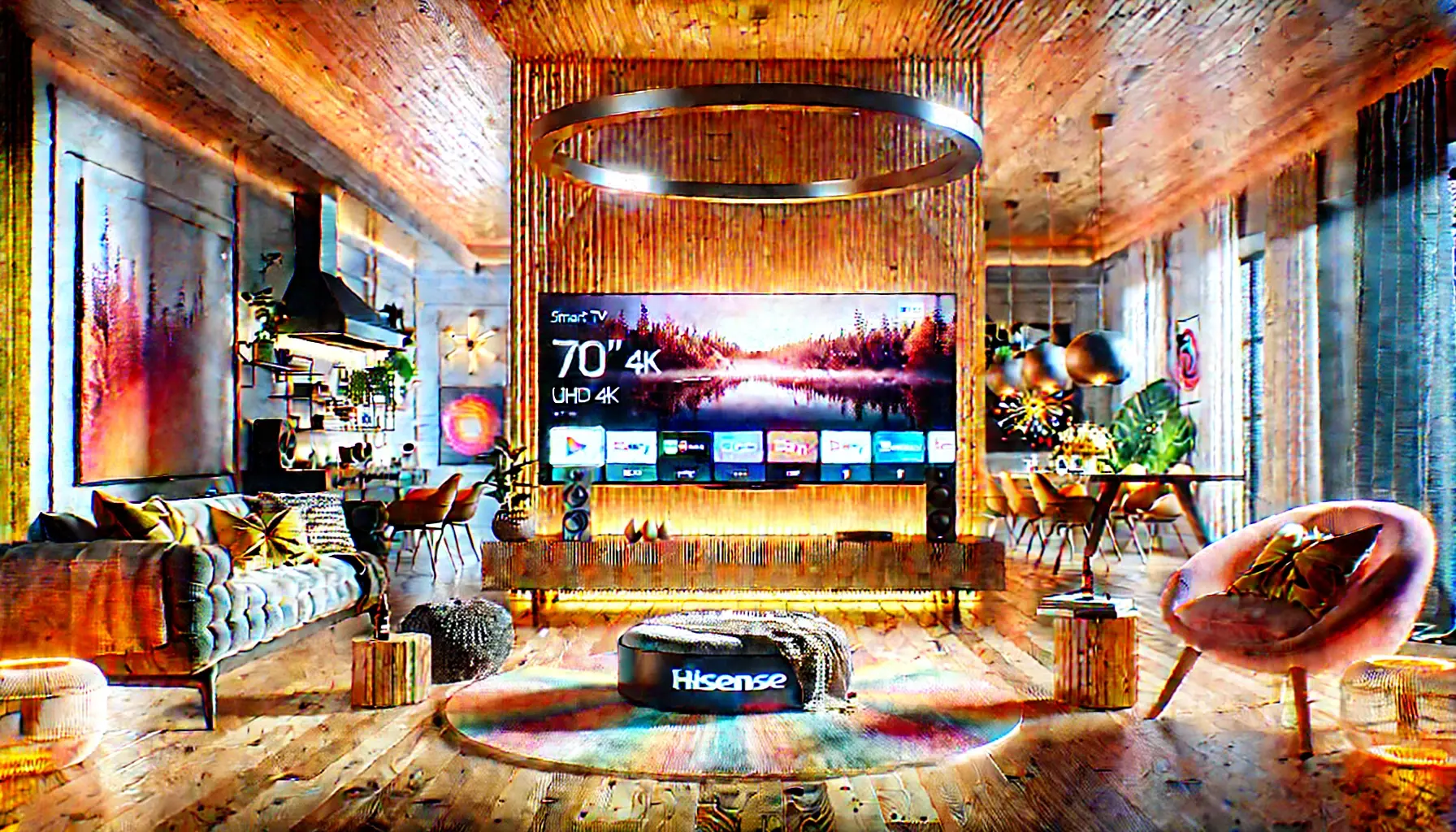 Hisense Smart TV UHD 4K 70" 70A6N: O que você precisa saber