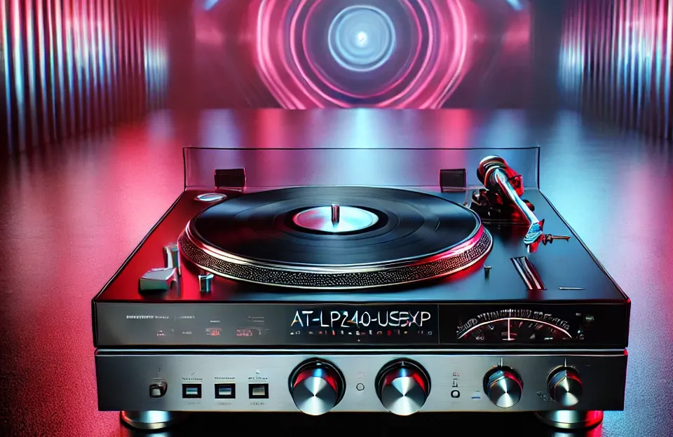 Toca-Discos Pro Direct-Drive ATLP1240USBXP potente e versátil