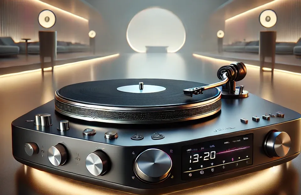 Toca-Discos JBL Spinner BT com Bluetooth e Pré-Amplificador