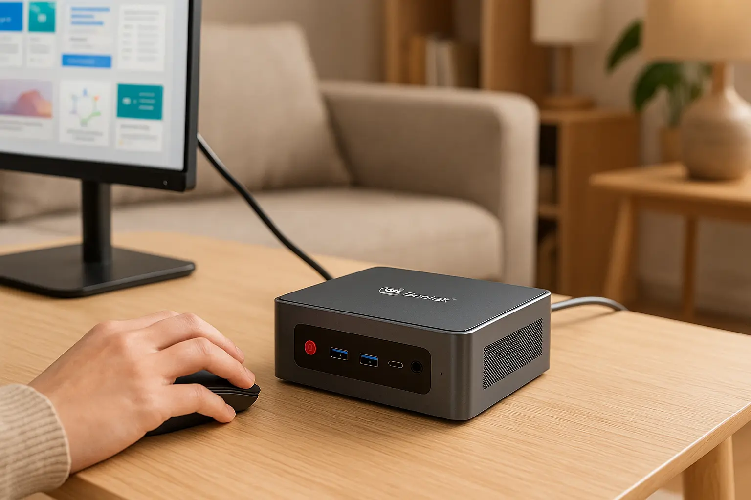 Beelink Mini PC EQi12: Desempenho de Alto Nível para Seu Escritório e Entretenimento