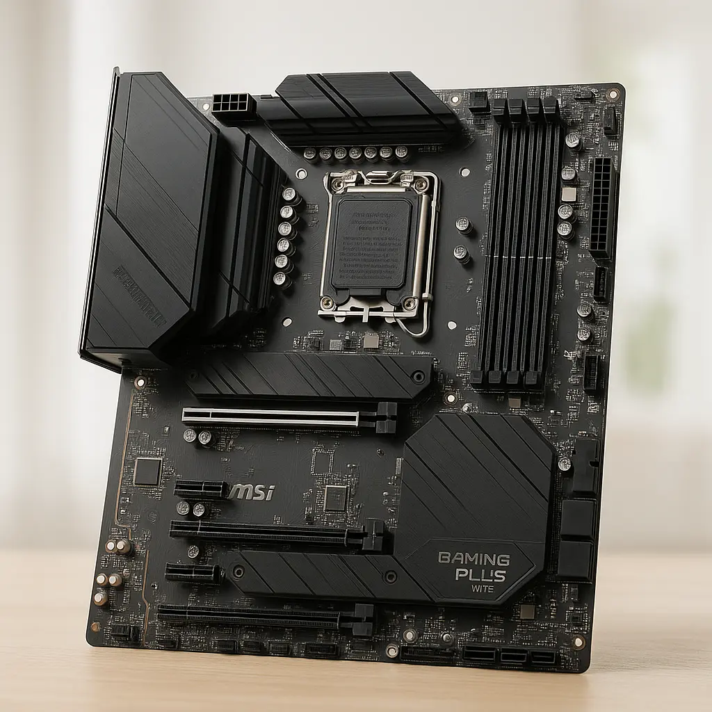 Placa Mãe MSI Z890 GAMING PLUS WIFI 7: Desempenho e Conectividade de Alta Qualidade