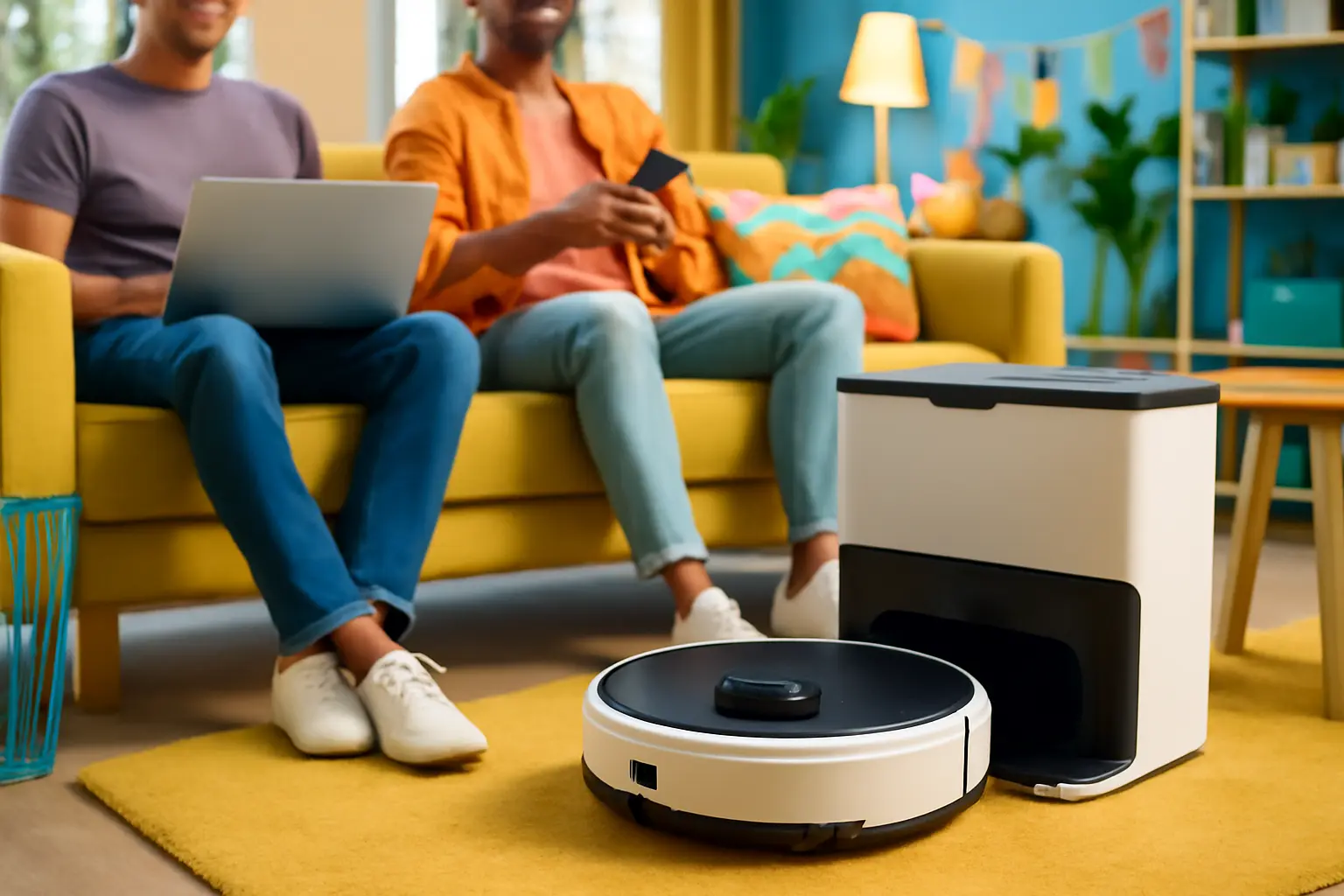 WAP Robô Aspirador de Pó ROBOT W4000: Estação Autolimpante e Mapeamento Inteligente