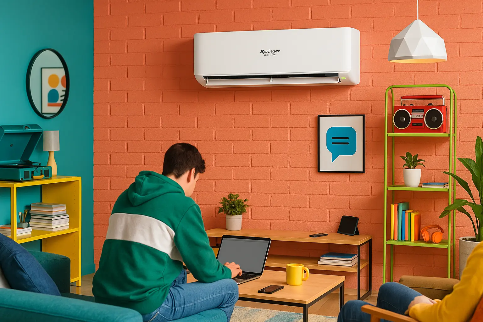 Ar Condicionado Springer Xtreme Save AI Connect 12.000 Btus