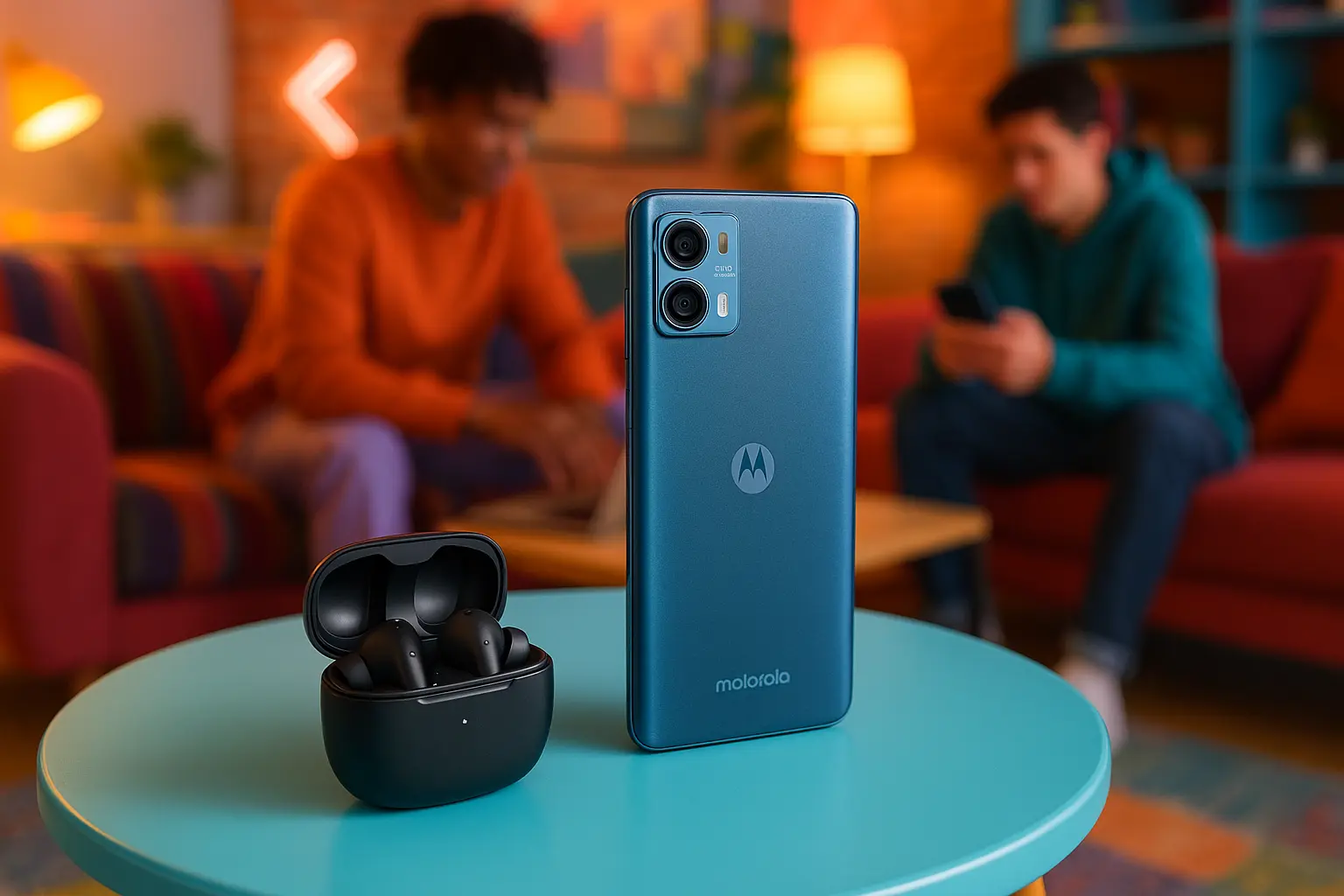 Motorola Moto g75 5G + Moto Buds: Desempenho, AI e Resistência