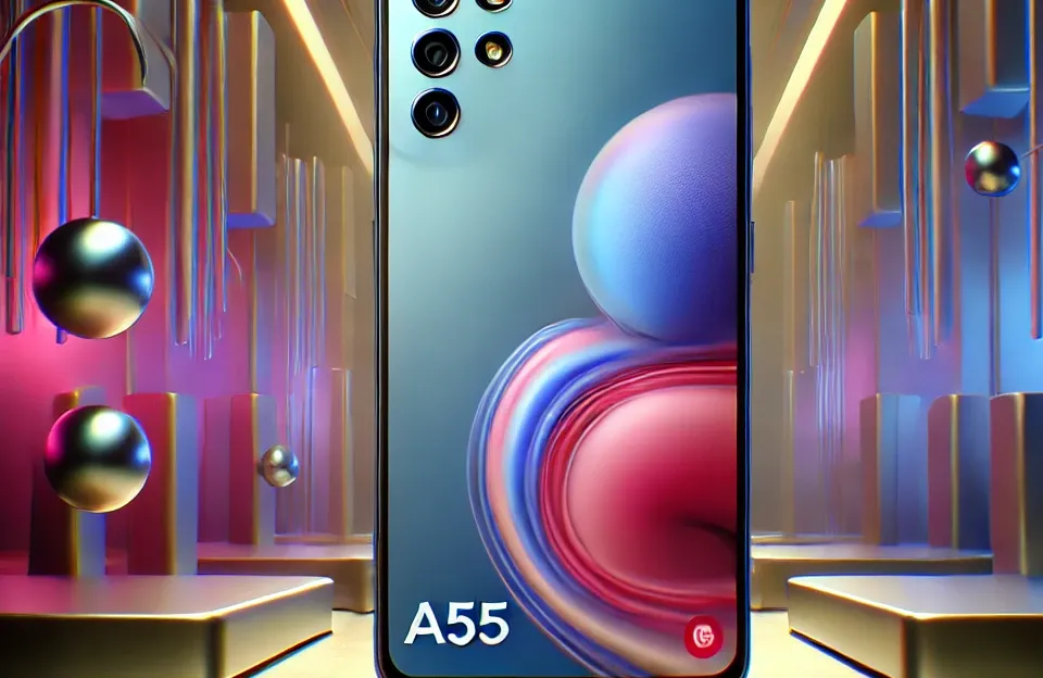 Samsung Galaxy A55 5G com Câmera Tripla e 256GB