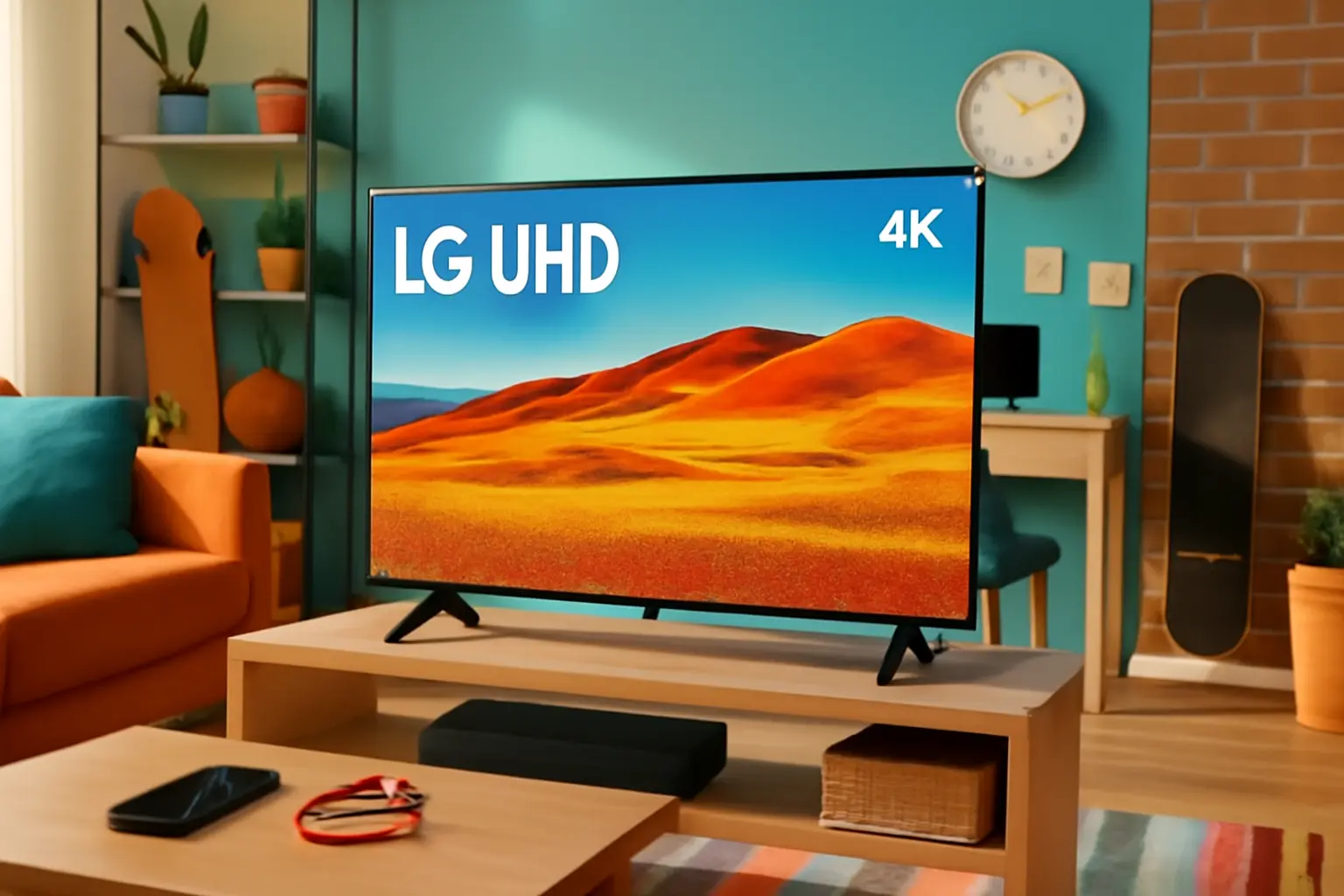 Smart TV 4K 43" LG UHD 43UT8000: Potência e Conectividade Inovadora