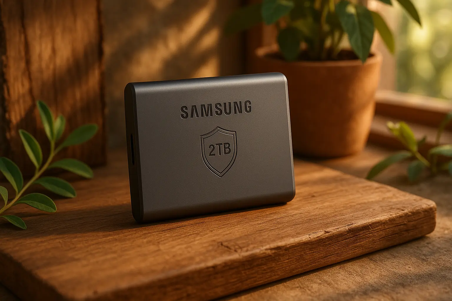 Samsung SSD 2TB T7 Titan Shield: Velocidade e Resistência