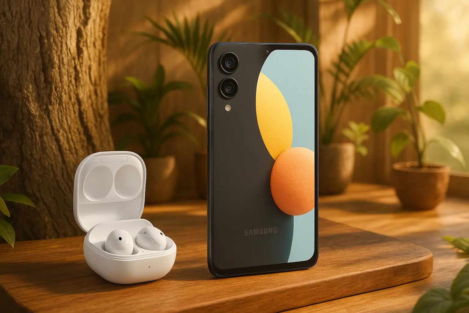 Samsung Combo A16 5G 256GB + Galaxy Buds FE: Versatilidade em Dose Dupla