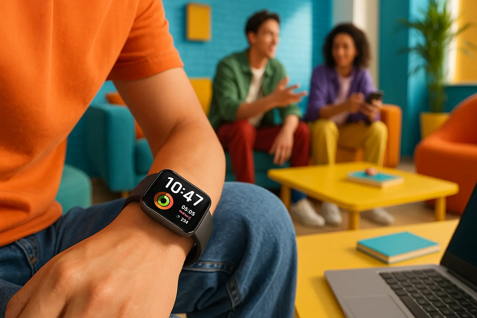Smartwatch Xiaomi Redmi Watch 4: estilo e desempenho diário