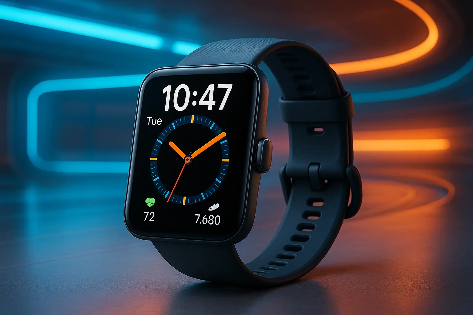 Smartwatch Xiaomi Redmi Watch 4: tela grande e bateria duradoura