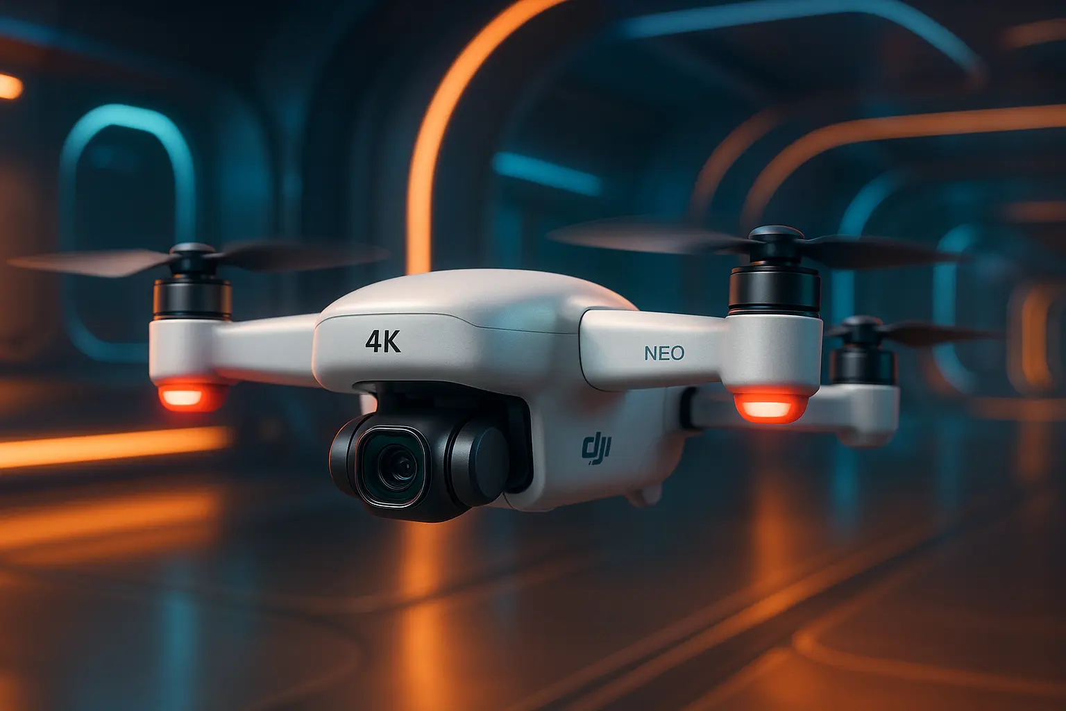 DJI Neo: mini drone 4K que segue você automaticamente