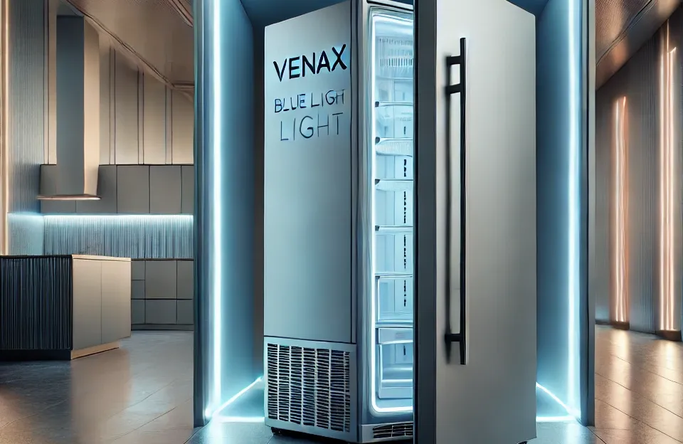 Cervejeira Venax Blue Light 100L Porta Invertida Cinza 127V 21206: Desempenho e Design Premium para Sua Casa