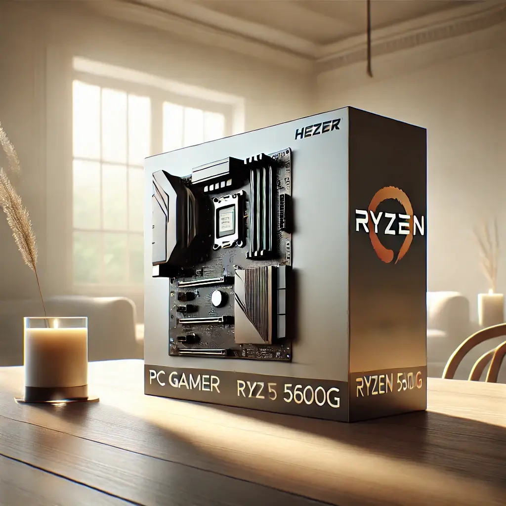 PC Gamer Hertz® Ryzen 5 5600G: Desempenho e Estilo para Gamers