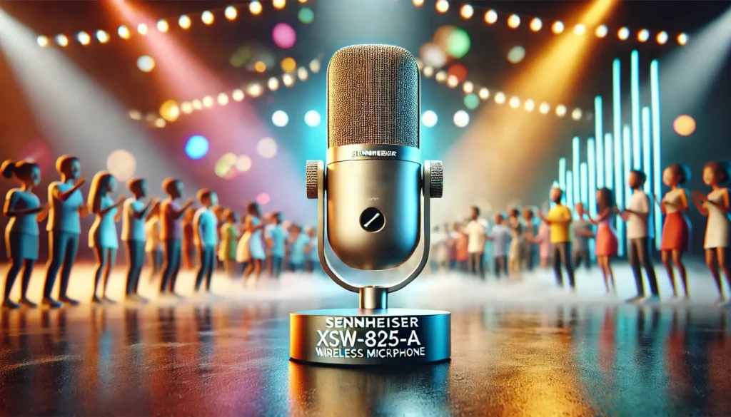 Microfone sem Fio XSW1-825-A, Sennheiser: A Solução Perfeita para Performance ao Vivo