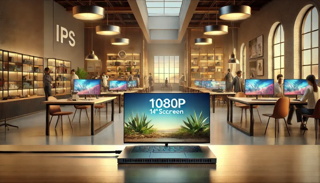 Extensor de Tela de Laptop IPS FHD 1080P 14" com Tela Tripla: A Solução Prática para Profissionais em Movimento