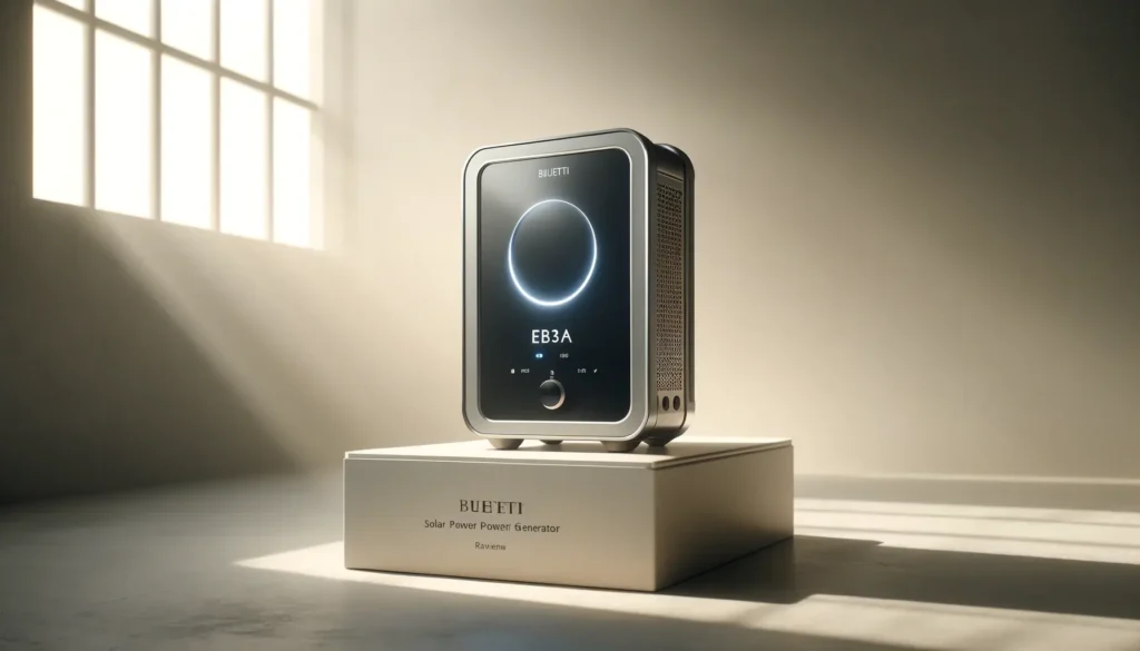 BLUETTI EB3A Gerador de Energia Solar: Compacto, Potente e Ideal para Aventuras ao Ar Livre