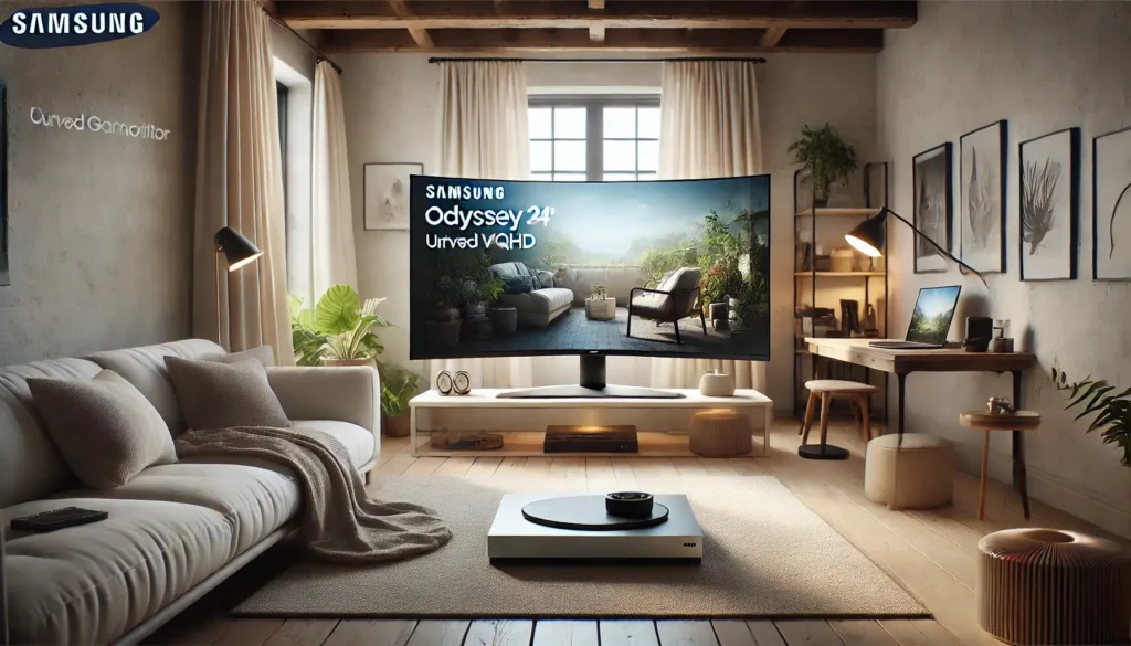 Monitor Gamer Curvo Samsung Odyssey 34’’ Ultra WQHD, 165Hz, 1ms – Um dos Melhores Monitores para Jogadores