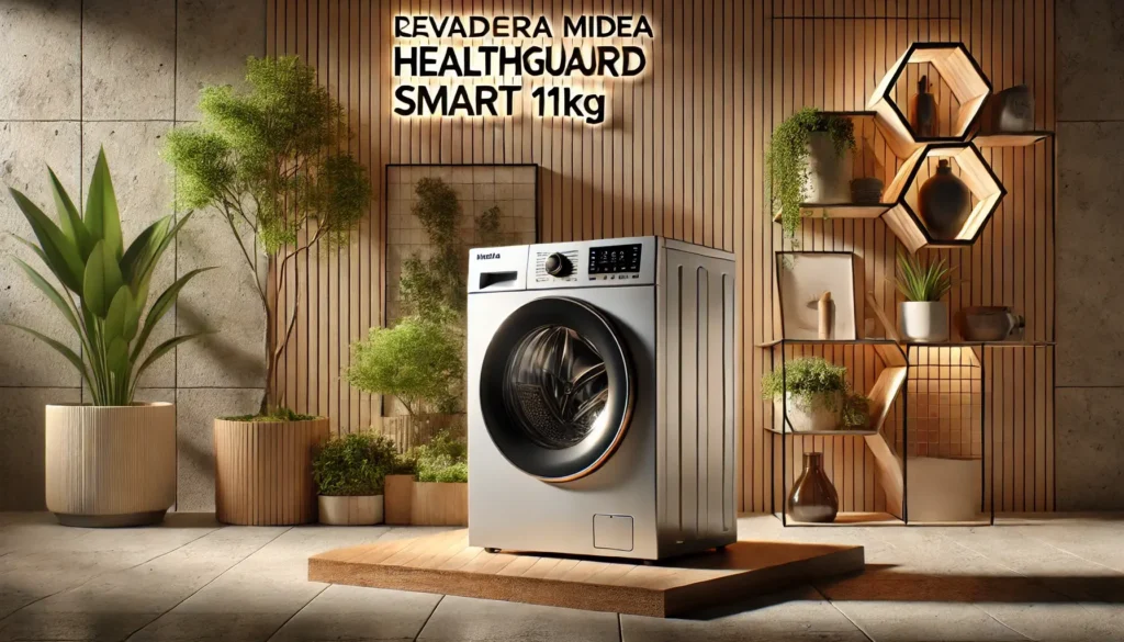 Lavadora Midea HealthGuard Smart 11kg: Desempenho e Inovação em Cada Ciclo