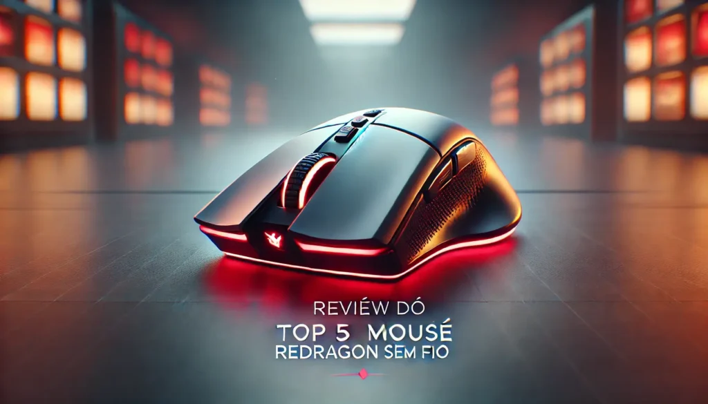 Top 5 mouse Redragon sem fio