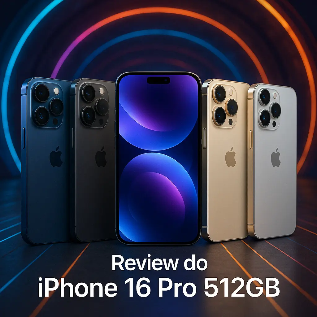 Cinco Principais Modelos de iPhone 16 Pro 512GB