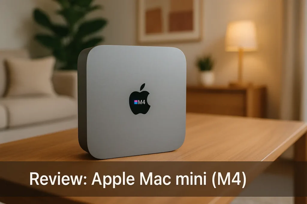 Apple Mac mini com chip M4: pequeno, mas insano!