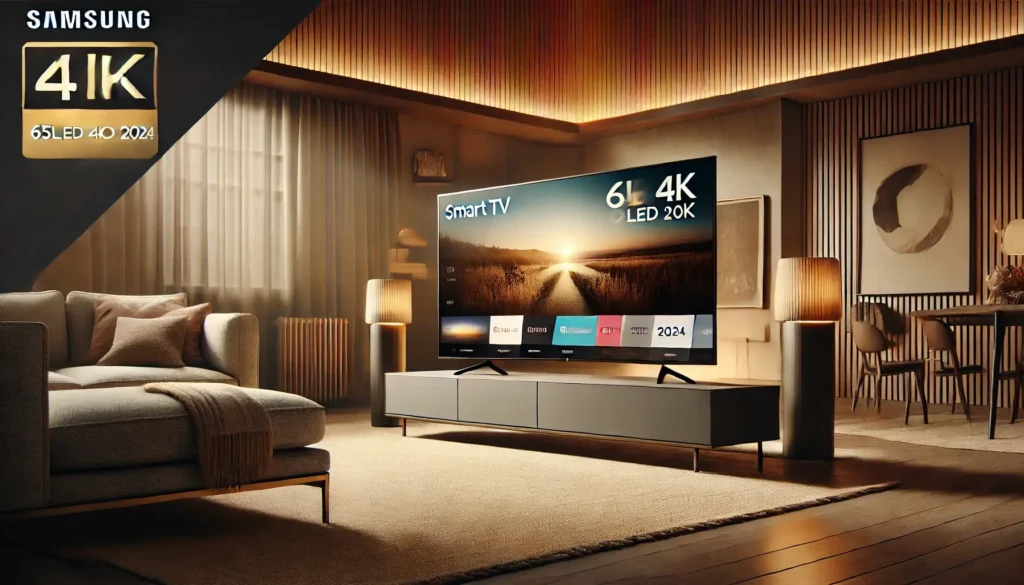 Samsung Smart TV 65" QLED 4K Q60D 2024: Qualidade e Inovação
