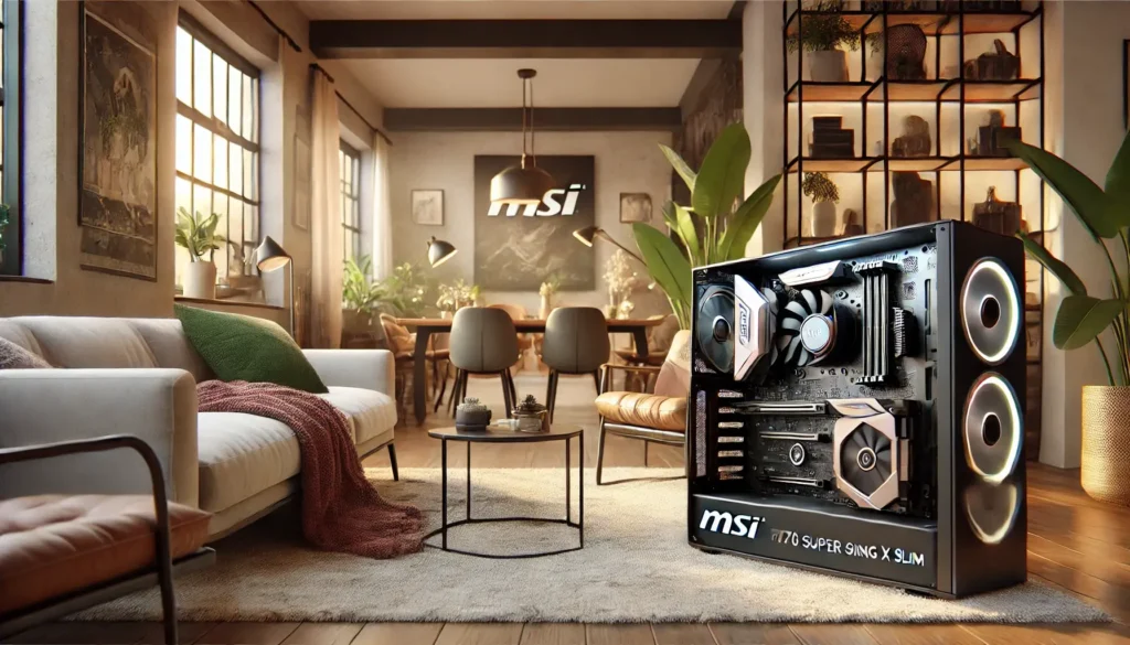 MSI Placa Gráfica Gaming RTX 4070 Super 12G Gaming X Slim: Desempenho e Design Compacto