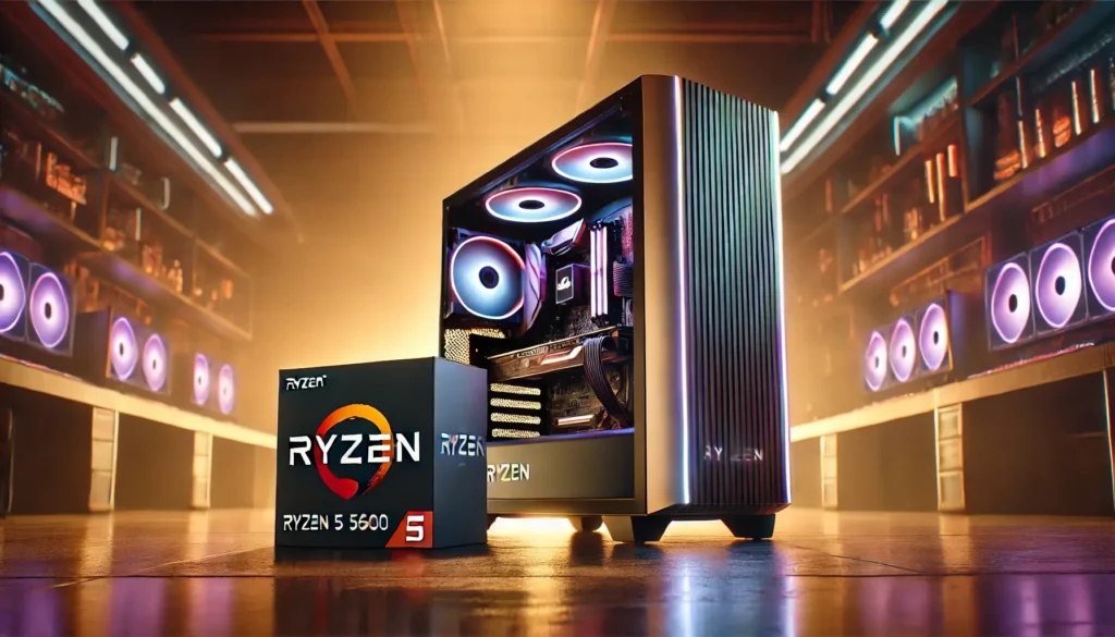 Principais Cinco PC gamer com Ryzen 5 5600g