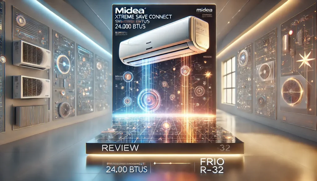 Ar Condicionado Split Hi Wall Inverter Midea Xtreme Save Connect 24.000 Btus Frio 220v R-32
