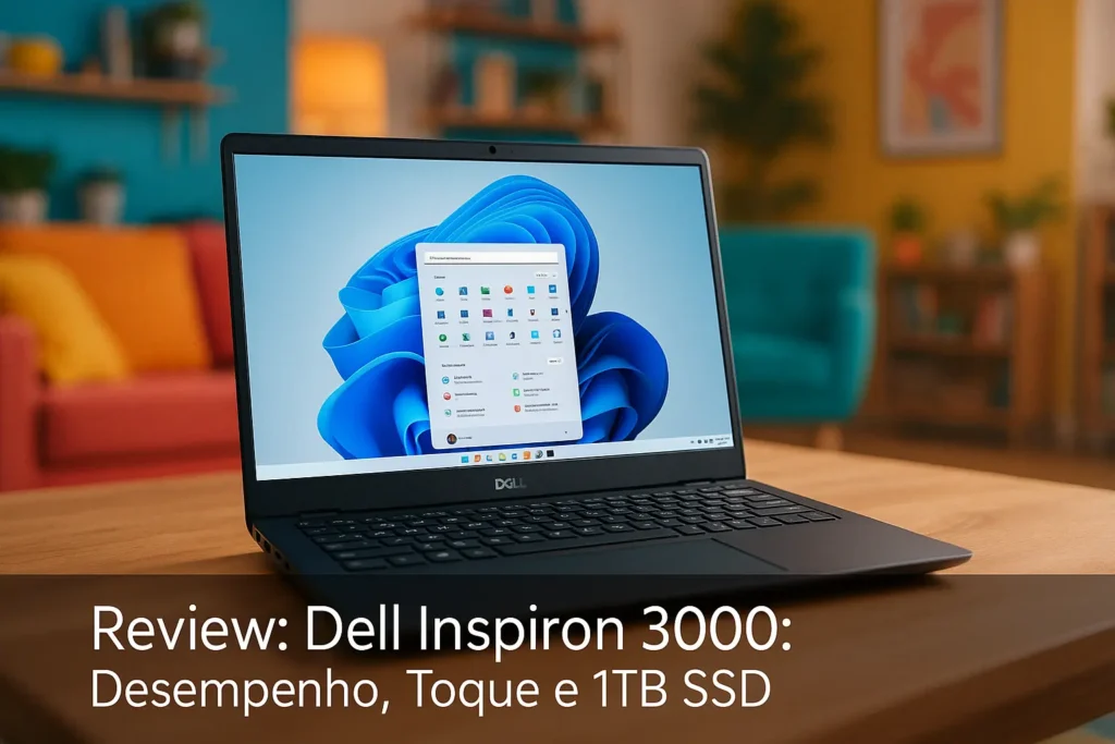 Dell Inspiron 3000: Desempenho, Toque e 1TB SSD