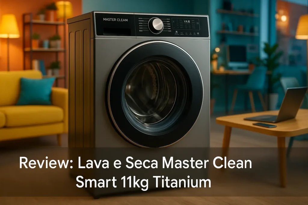 Lava e Seca Master Clean Smart 11kg Titanium