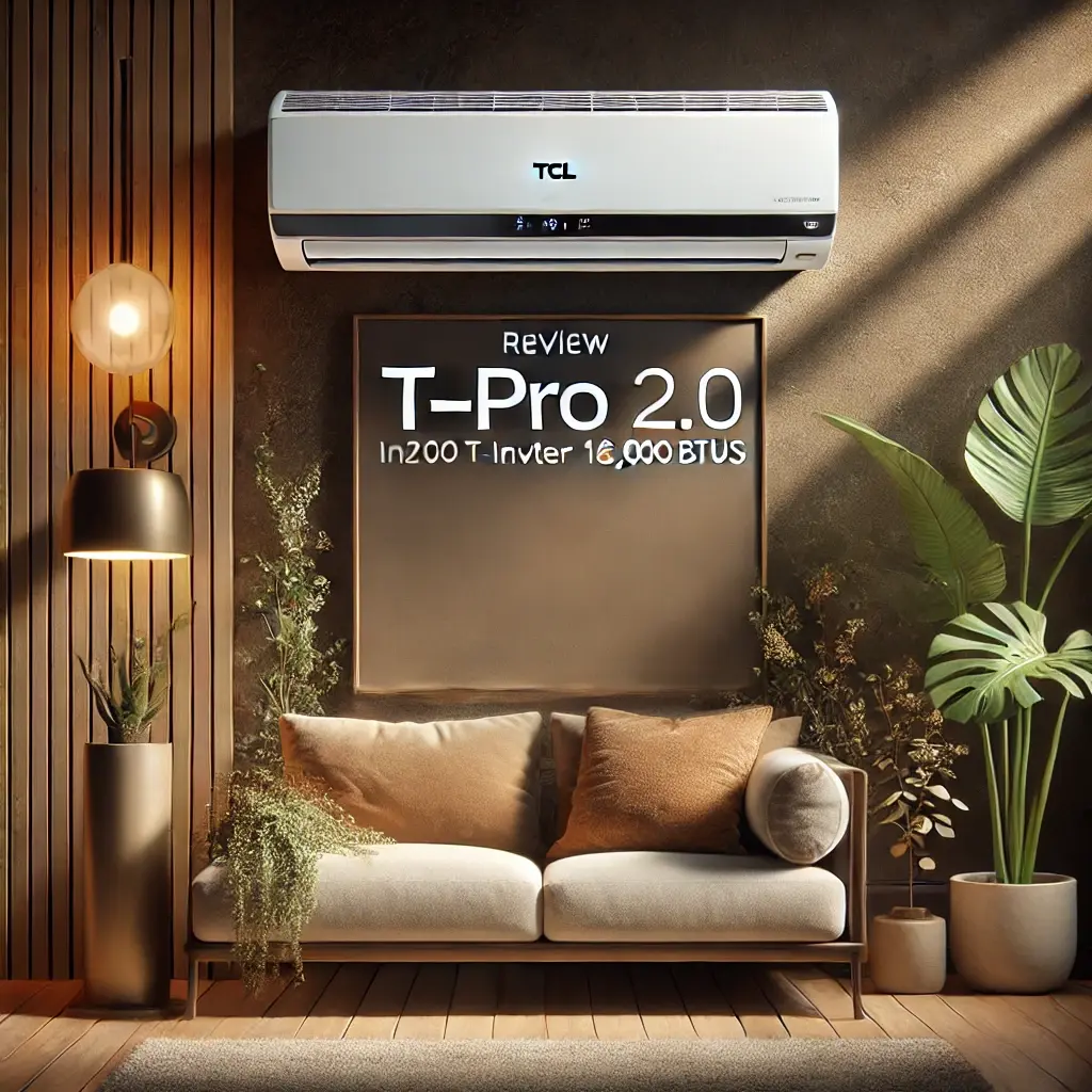 Ar Condicionado TCL T-Pro 2.0 Inverter 18.000 Btus: potência e silêncio