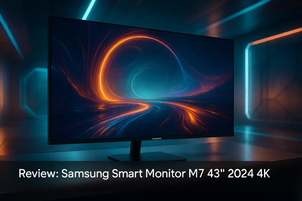 Samsung Smart Monitor M7 43" 2024 4K: Desempenho Imersivo e Conectividade Avançada