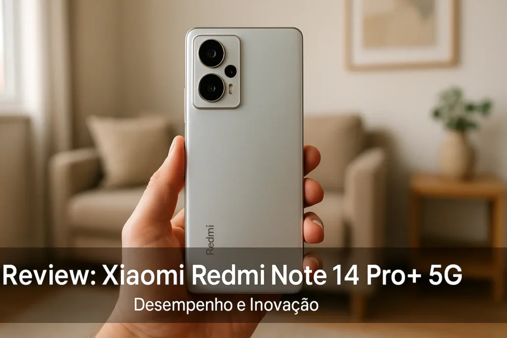 Smartphone Xiaomi Redmi Note 14 Pro+ 5G: Desempenho e Inovação