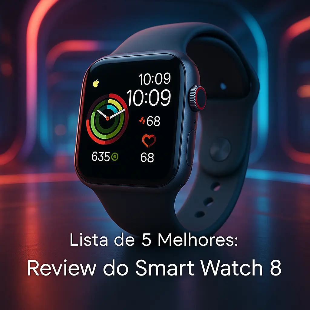 Lista de 5 Melhores: Smart Watch 8
