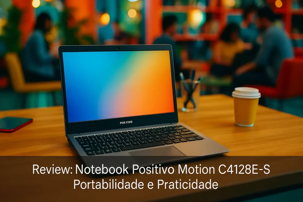 Notebook Positivo Motion C4128E-S: Portabilidade e Praticidade
