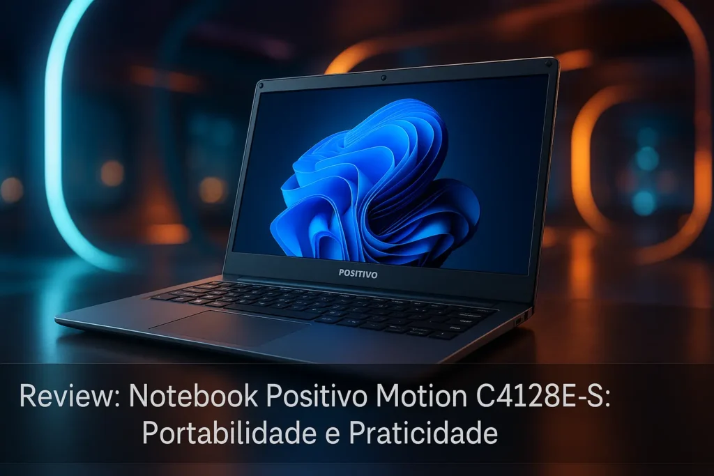 Notebook Positivo Motion C4128E-S: Portabilidade e Praticidade