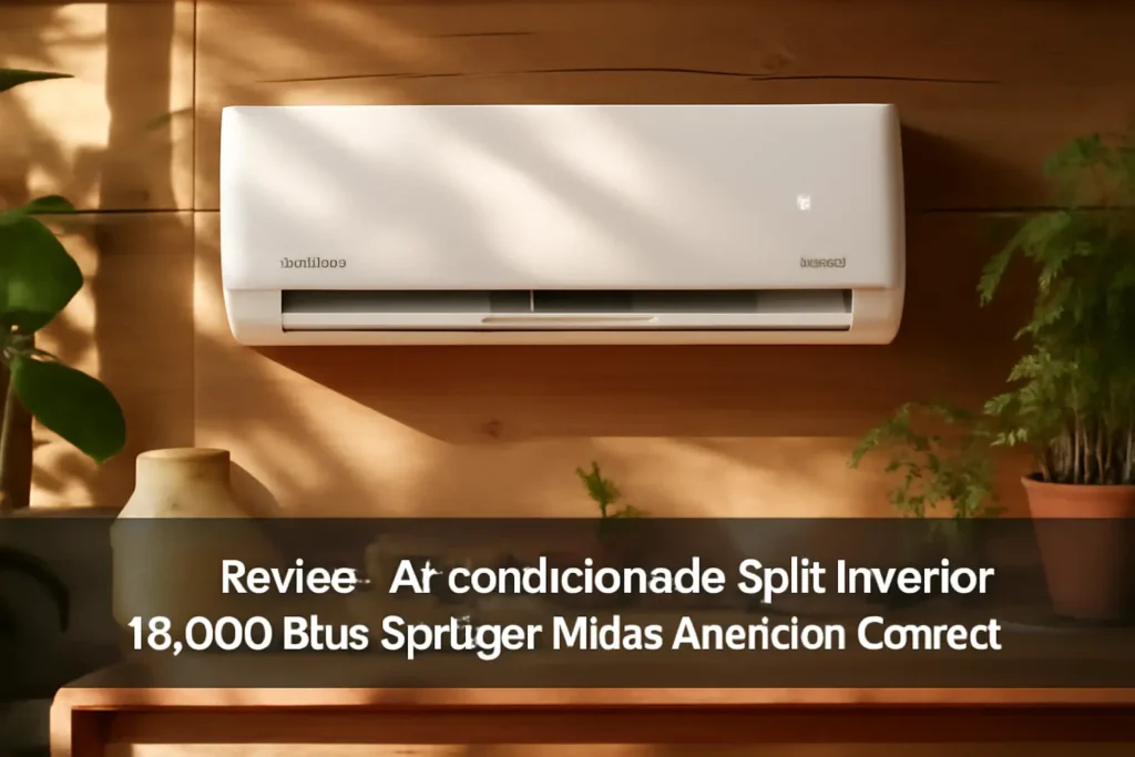 Ar-condicionado Split Inverter 18.000 Btus Springer Midea Airvolution Connect