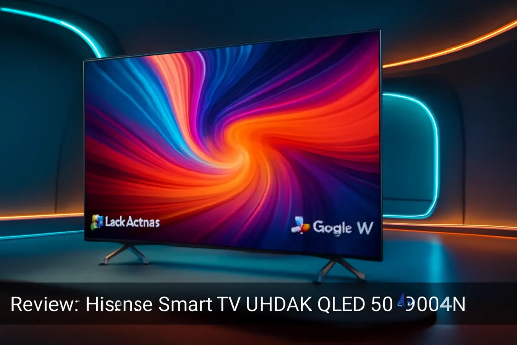 Hisense Smart TV UHD 4K QLED 50" 50Q6N com Dolby Atmos e Google TV