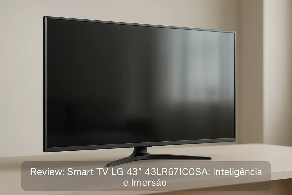 Smart TV LG 43" 43LR671C0SA: Inteligência e Imersão