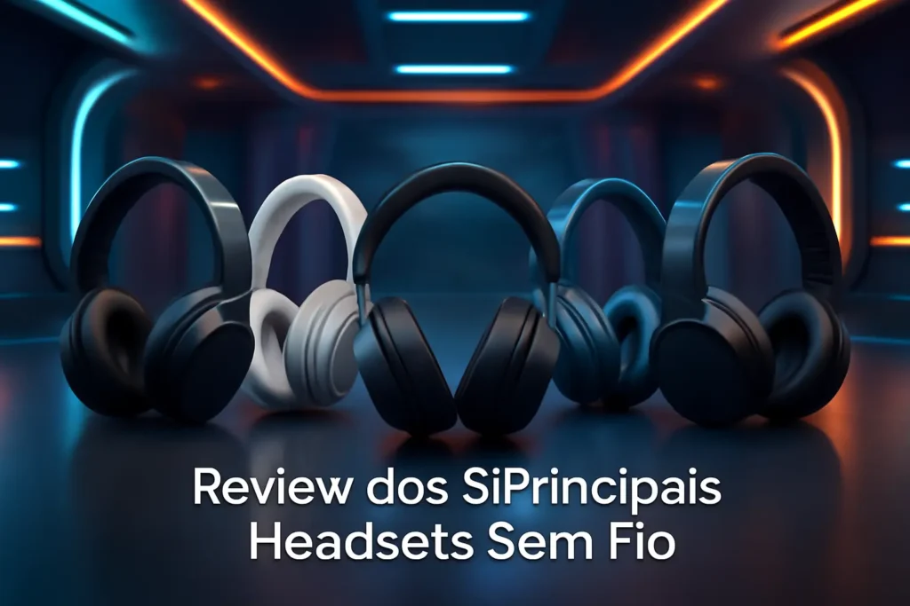 Os 5 Principais Modelos de head set sem fio