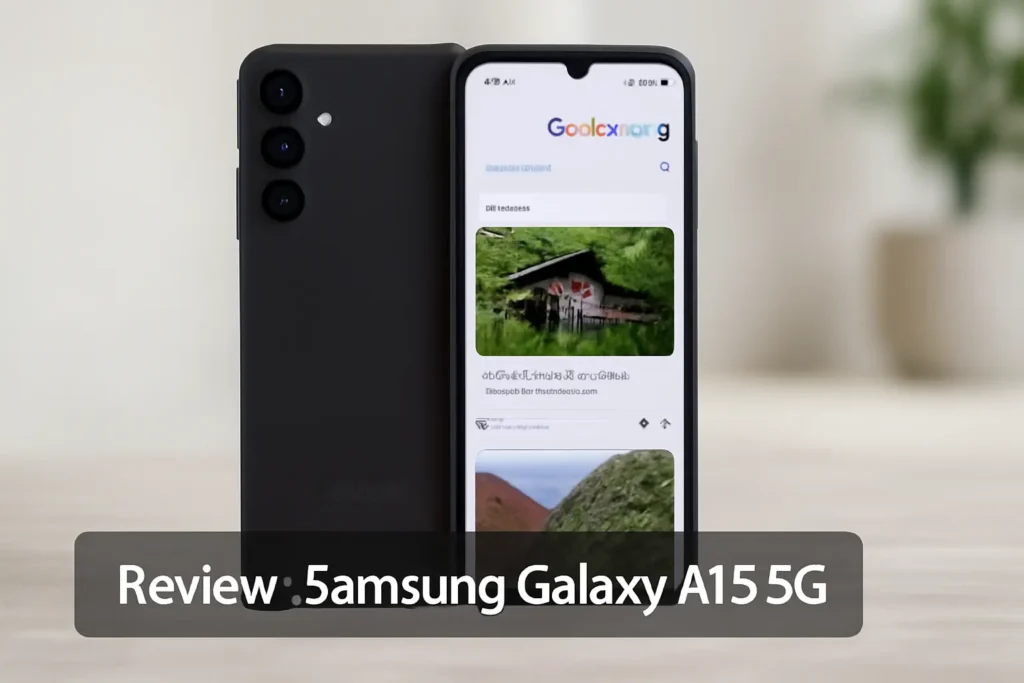 Samsung Galaxy A15 5G 256GB, 8GB RAM, Tela Infinita de 6.5"