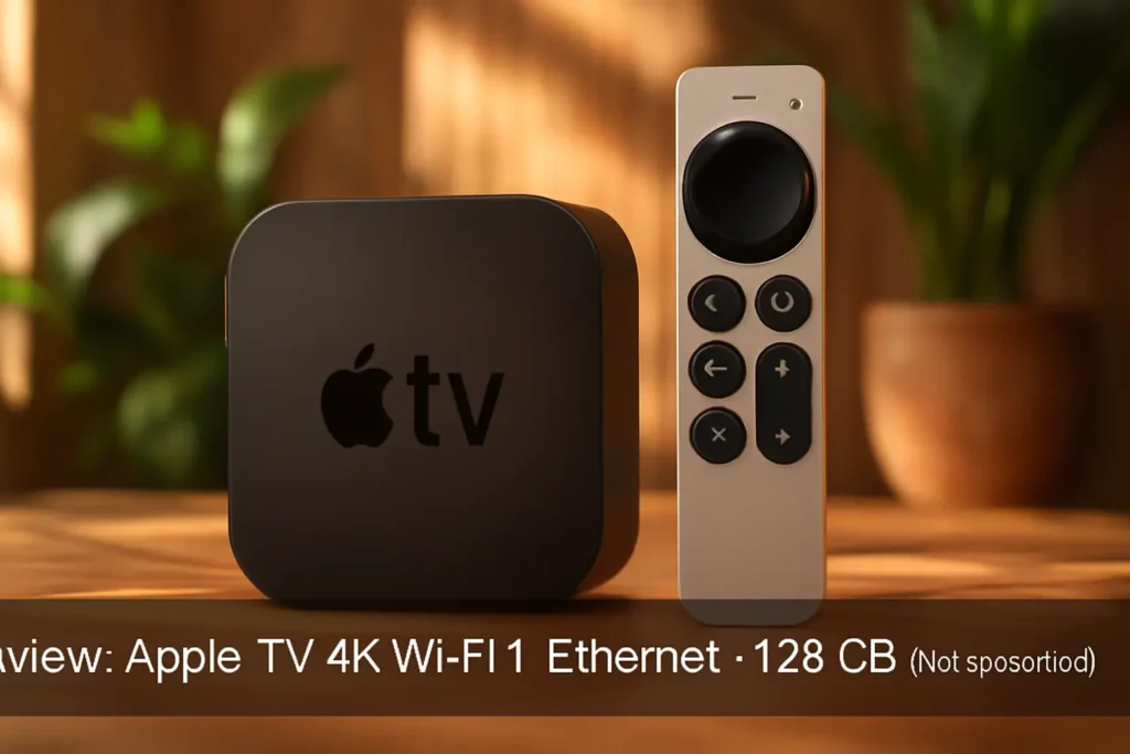 Apple TV 4K Wi‑Fi + Ethernet - 128 GB (3ª geração)